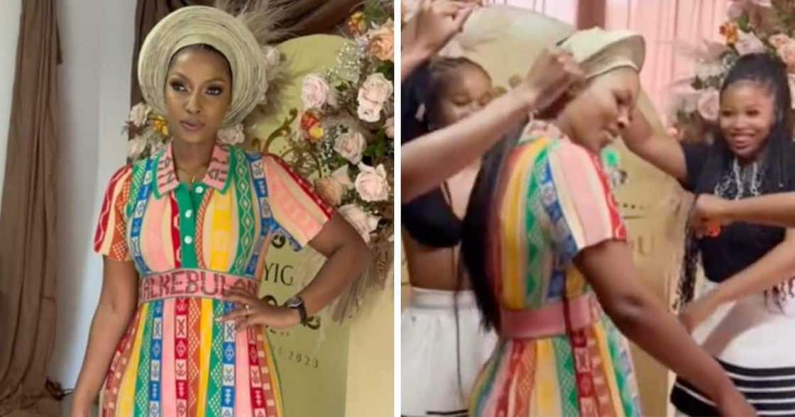 Makoti trends for her infectious spirit. Makoti trends for her infectious spirit.