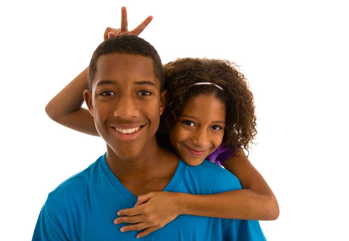 Little sister gets best of older brother Little sister gets best of older brother