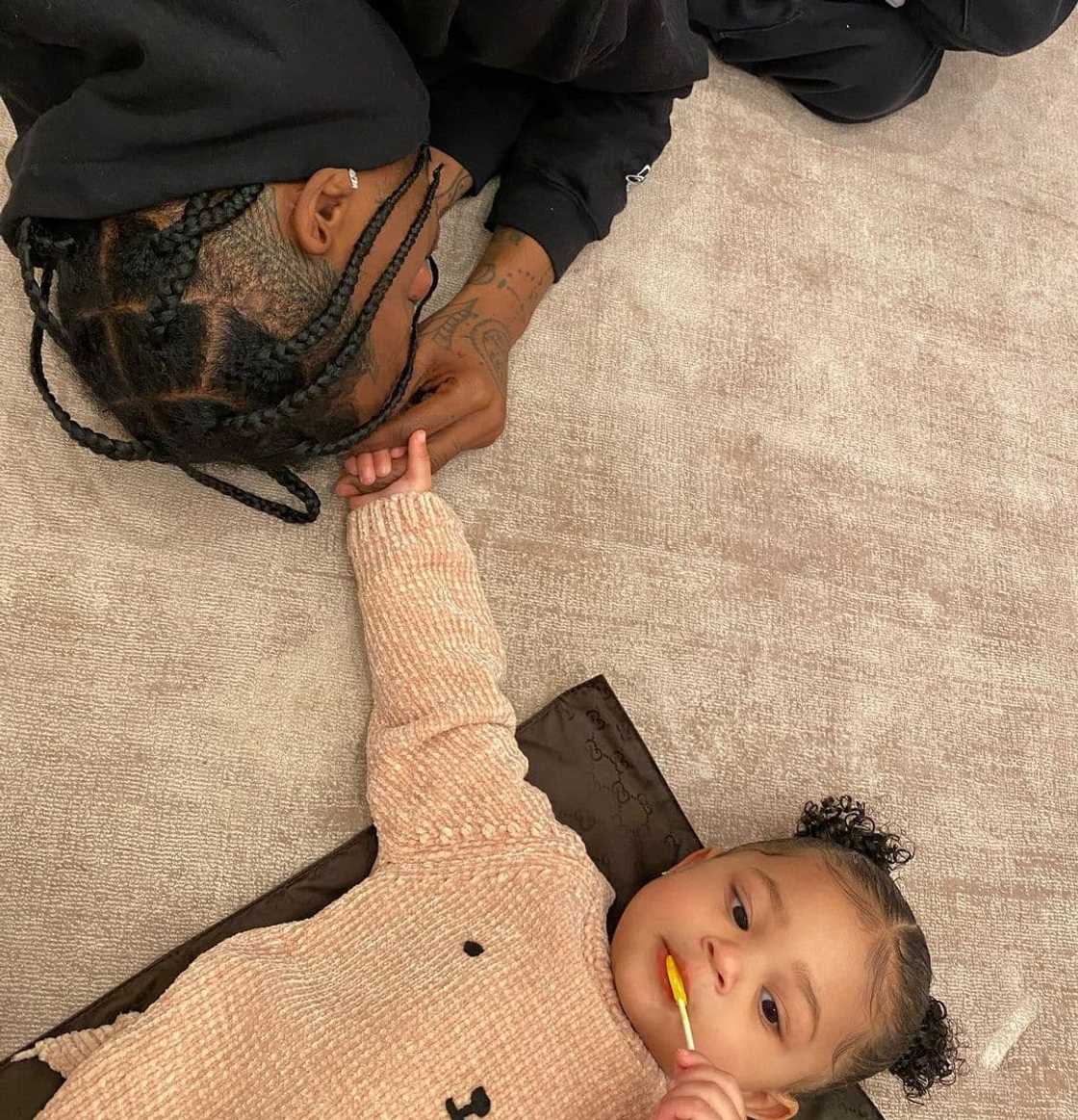 Travis Scott children Travis Scott children