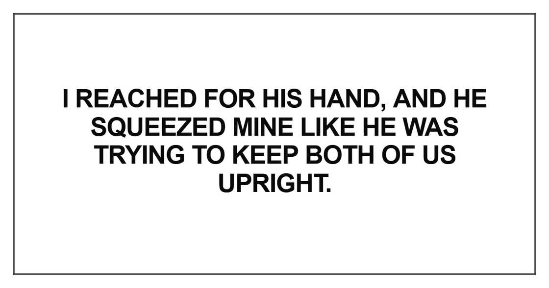 he squeezed mine like he was he squeezed mine like he was