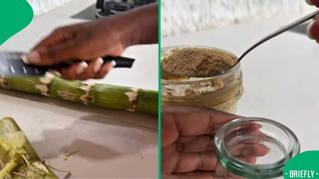 The video on TikTok highlighted a creator carefully turning sugarcane into sugar, drawing many viewers’ attention