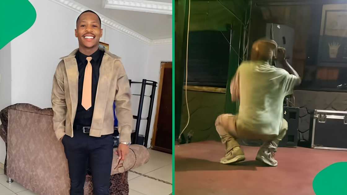 A man showed off his journey from being a groovist to finding Jesus. A man showed off his journey from being a groovist to finding Jesus.