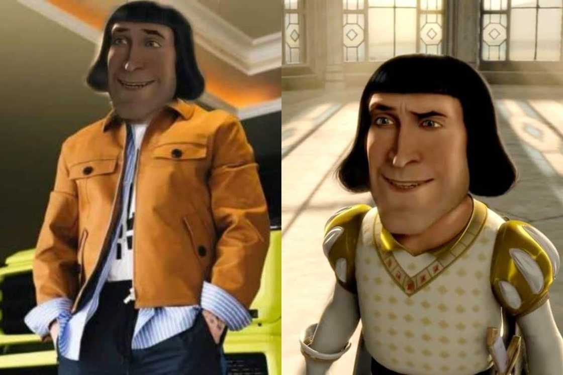 Lord Farquaad's character as inspired by Michael Eisner Lord Farquaad's character as inspired by Michael Eisner