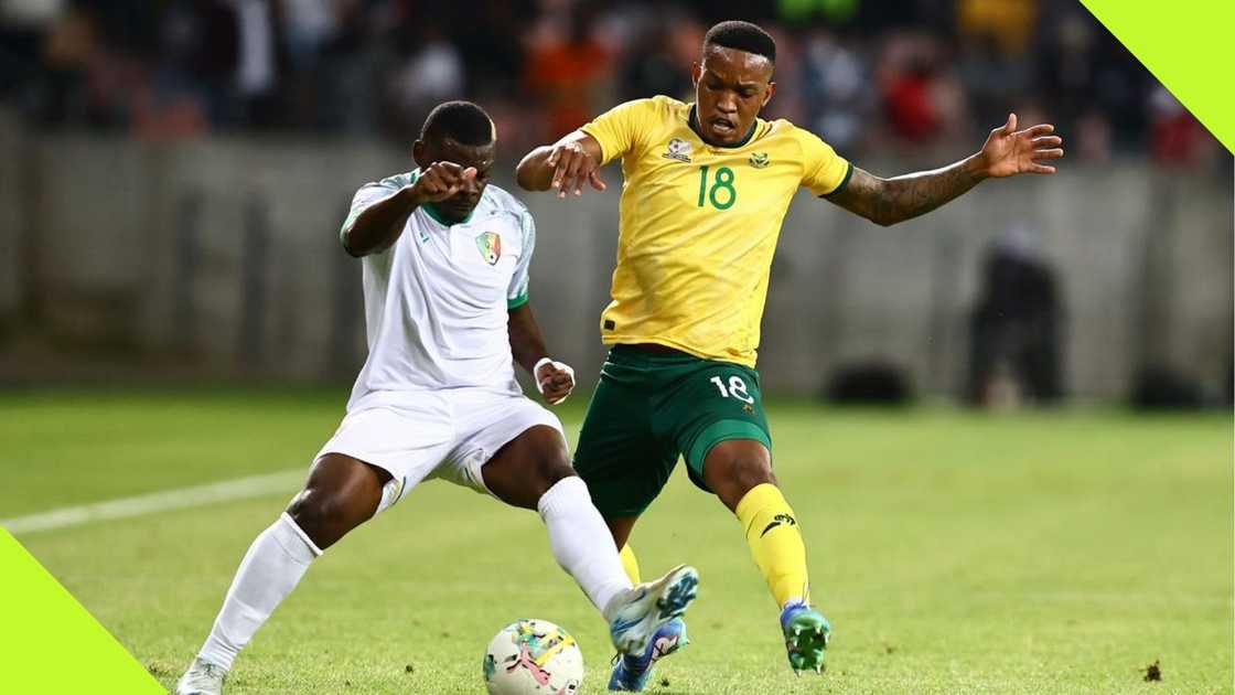 Congo are set to welcome South Africa to Brazzaville for the return leg of their 2025 Africa Cup of Nations qualifier. Photo: @bafanabafana. Congo are set to welcome South Africa to Brazzaville for the return leg of their 2025 Africa Cup of Nations qualifier. Photo: @bafanabafana.