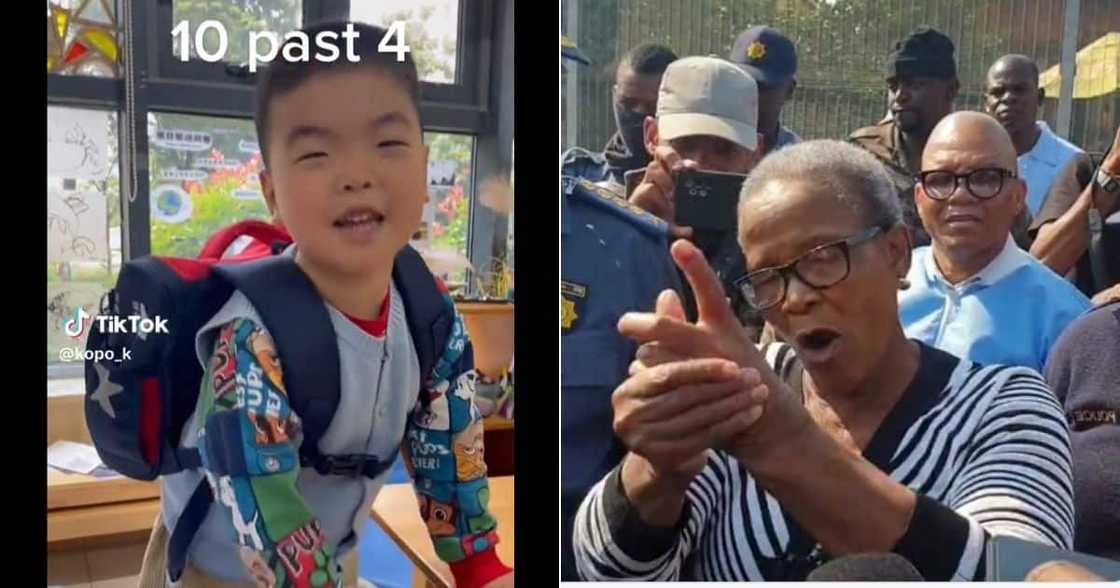 Korean kids say SA viral meme