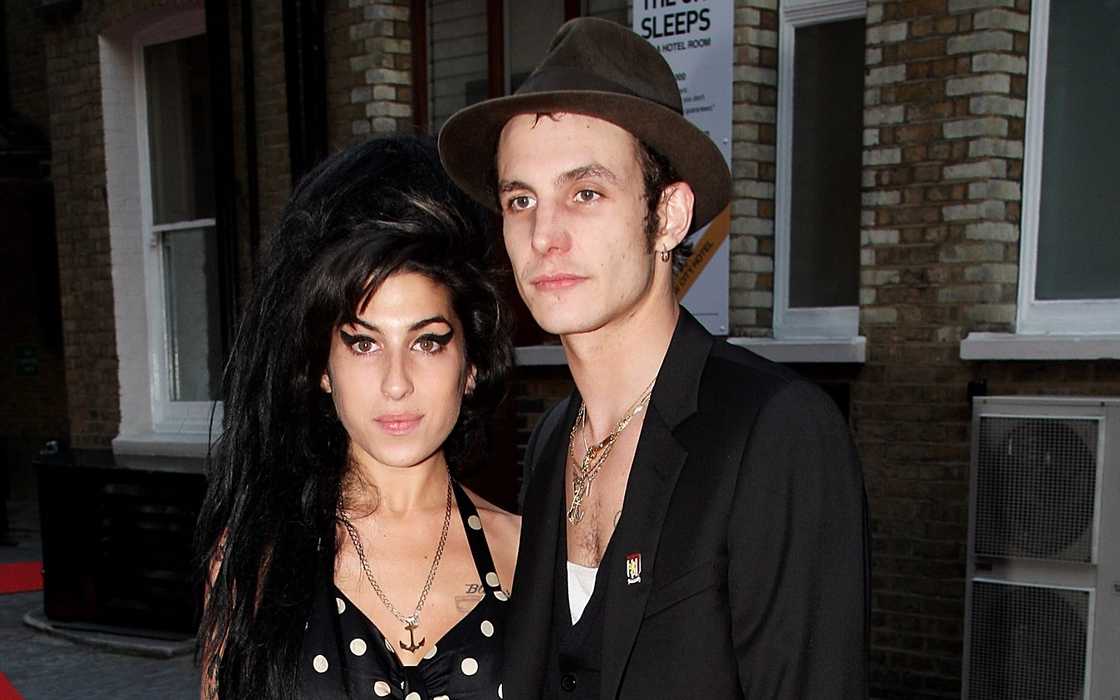 Amy Winehouse and Blake Fielder-Civil in London, England