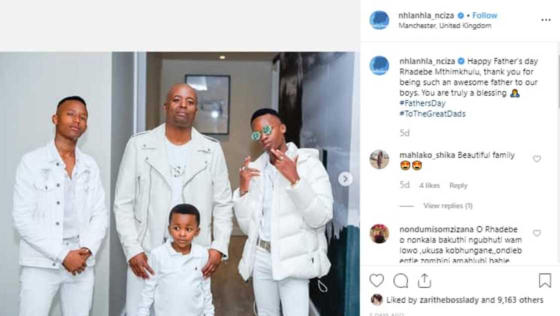 Nhlanhla Nciza family Nhlanhla Nciza family