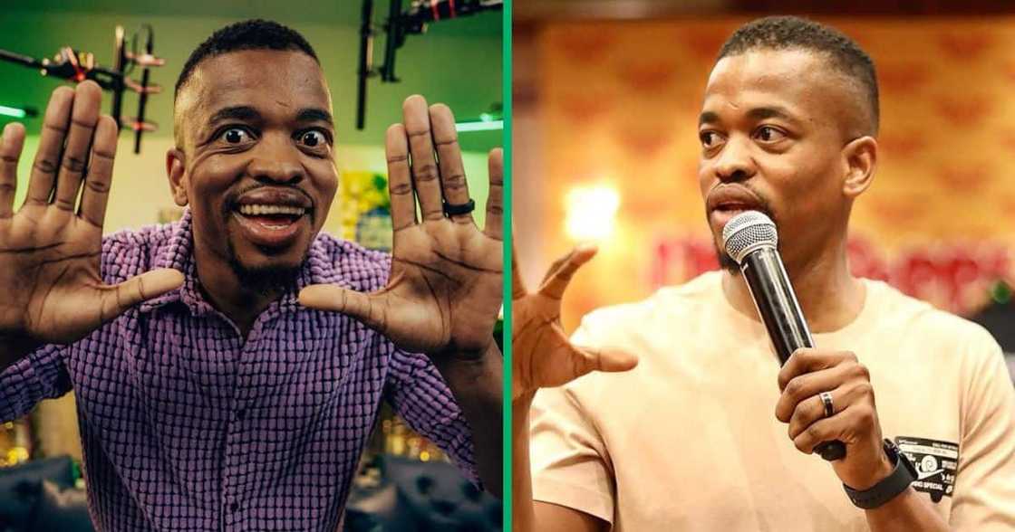 Mpho Popps was awarded at the Savanna Comics’ Choice Comedy Awards Mpho Popps was awarded at the Savanna Comics’ Choice Comedy Awards