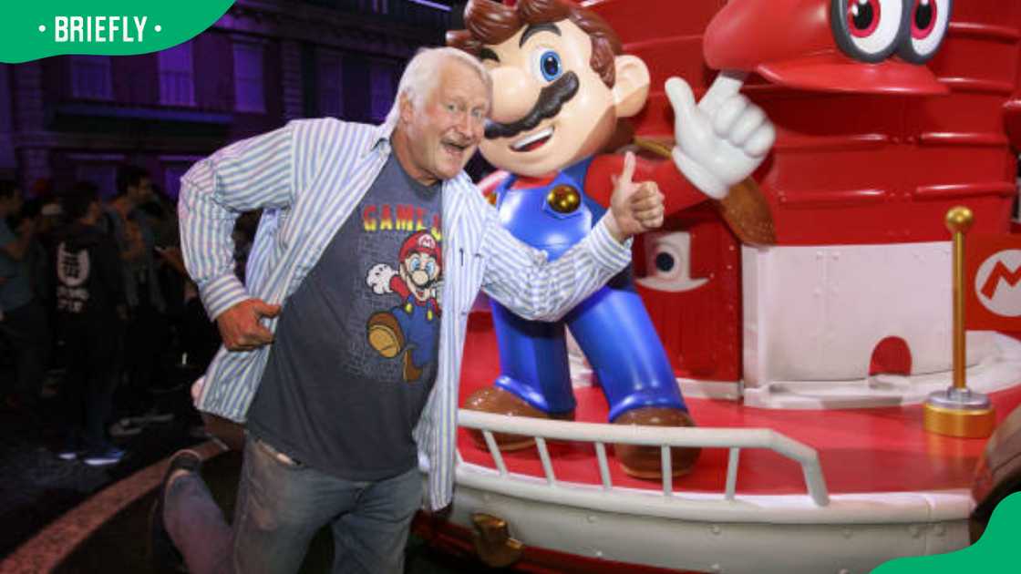 Charles Martinet at an event