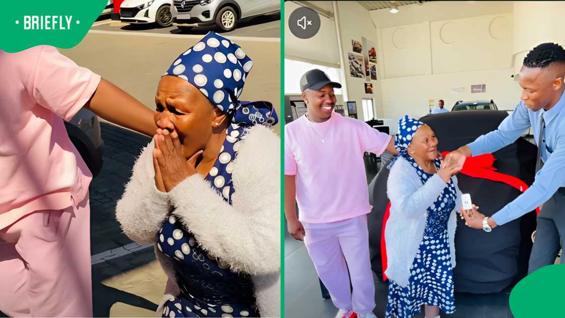 SA grandson surprises Gogo with a brand-new Renault Clio