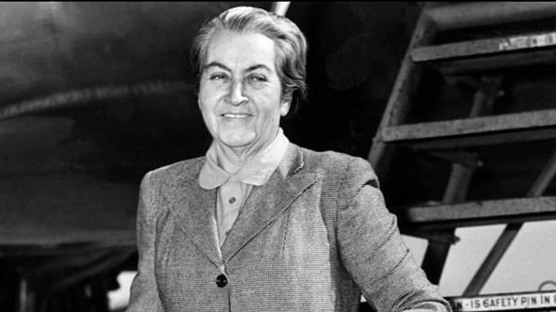 Chilean writer Gabriela Mistral at La Guardia Airport, New York.