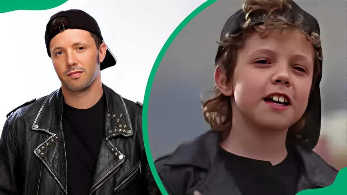 Sam Saletta now and then. Sam Saletta now and then.
