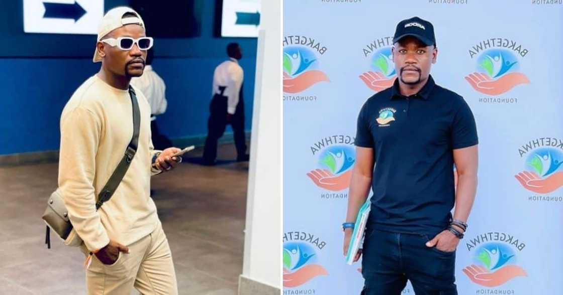 'Skeem Saam' actor Clement Maosa gives back 'Skeem Saam' actor Clement Maosa gives back