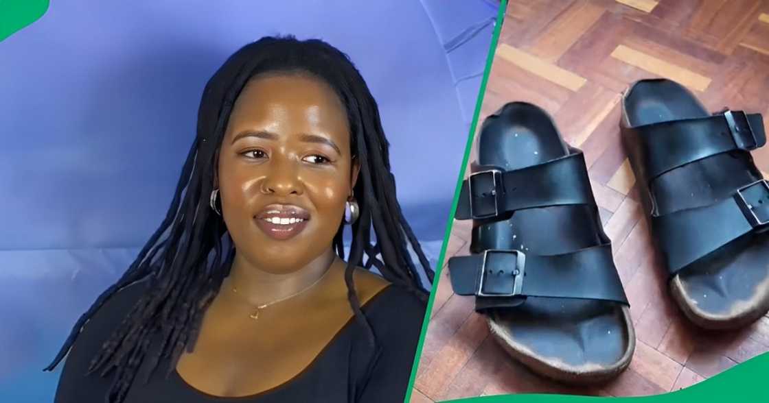 SA amazed by how lady cleans Birkenstocks