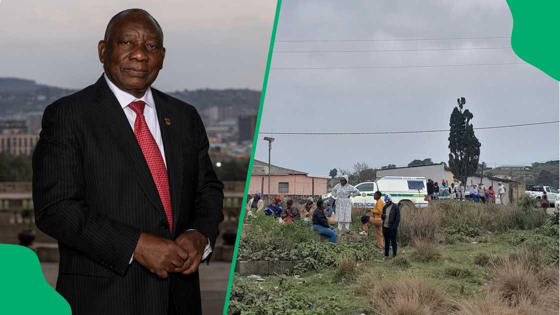 President Cyril Ramaphosa offered his condolences to the families of those killed in the Lusikisiki shooting.