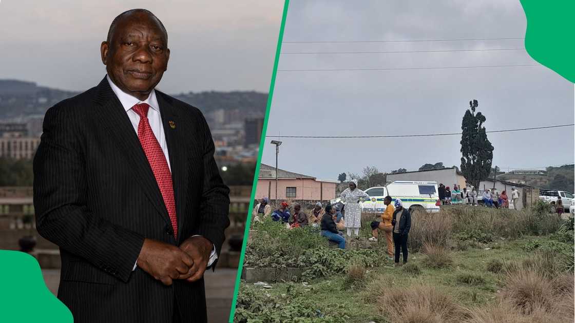 President Cyril Ramaphosa offered his condolences to the families of those killed in the Lusikisiki shooting. President Cyril Ramaphosa offered his condolences to the families of those killed in the Lusikisiki shooting.