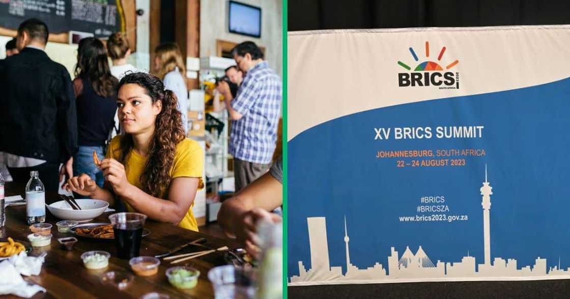 The 15th Brics Summit has boosted the revenue for businesses around the Sandton Convention Centre The 15th Brics Summit has boosted the revenue for businesses around the Sandton Convention Centre