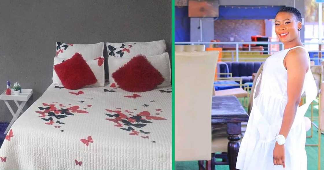 The lady posted pictures of her nice and simple bedroom The lady posted pictures of her nice and simple bedroom