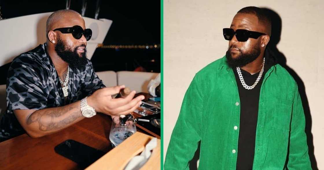 Cassper Nyovest performed at ANC's manifesto Cassper Nyovest performed at ANC's manifesto