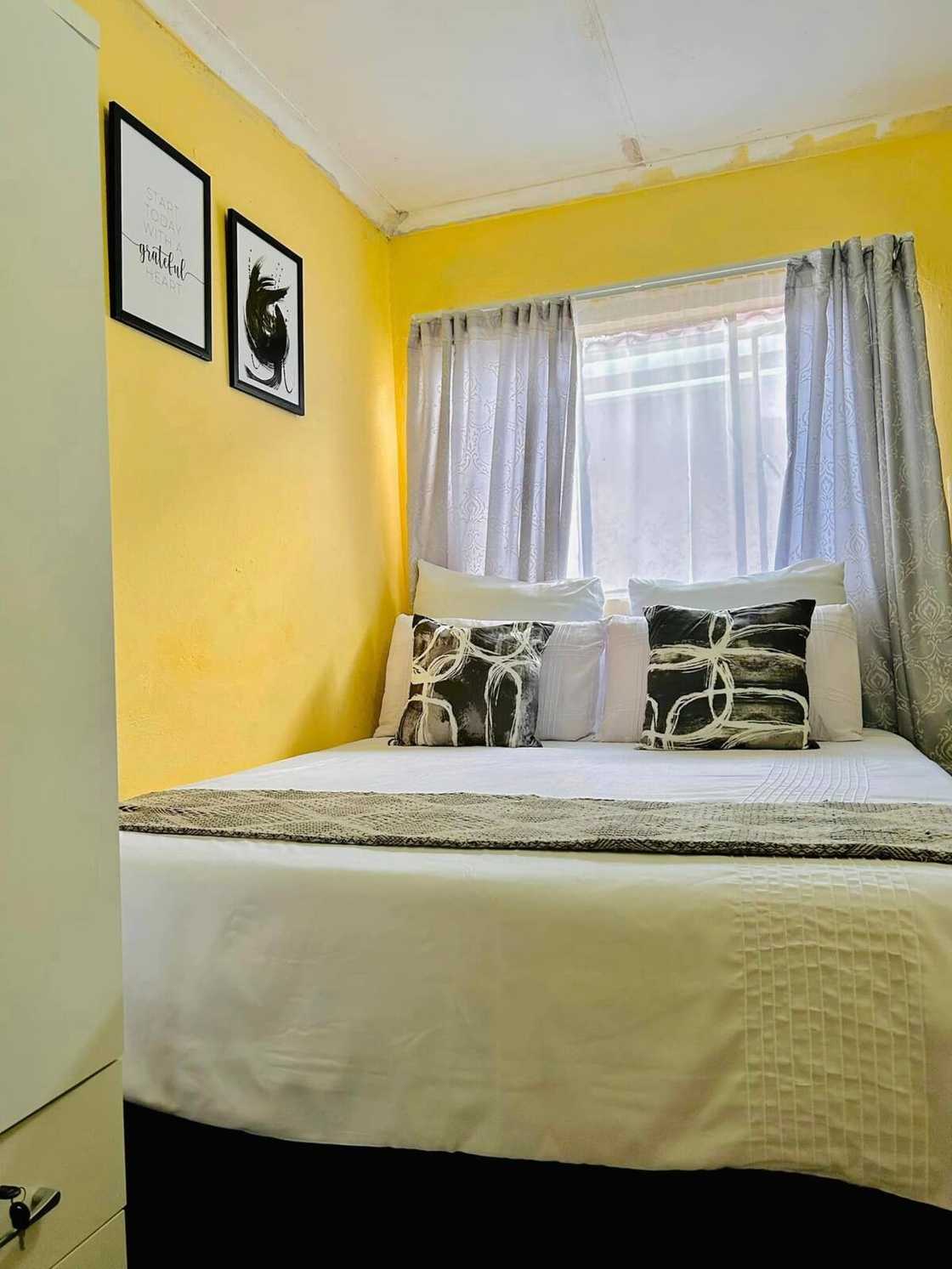 Full view of the bedroom Full view of the bedroom