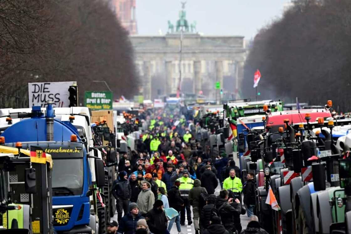 Farmers began protests on January 8 Farmers began protests on January 8
