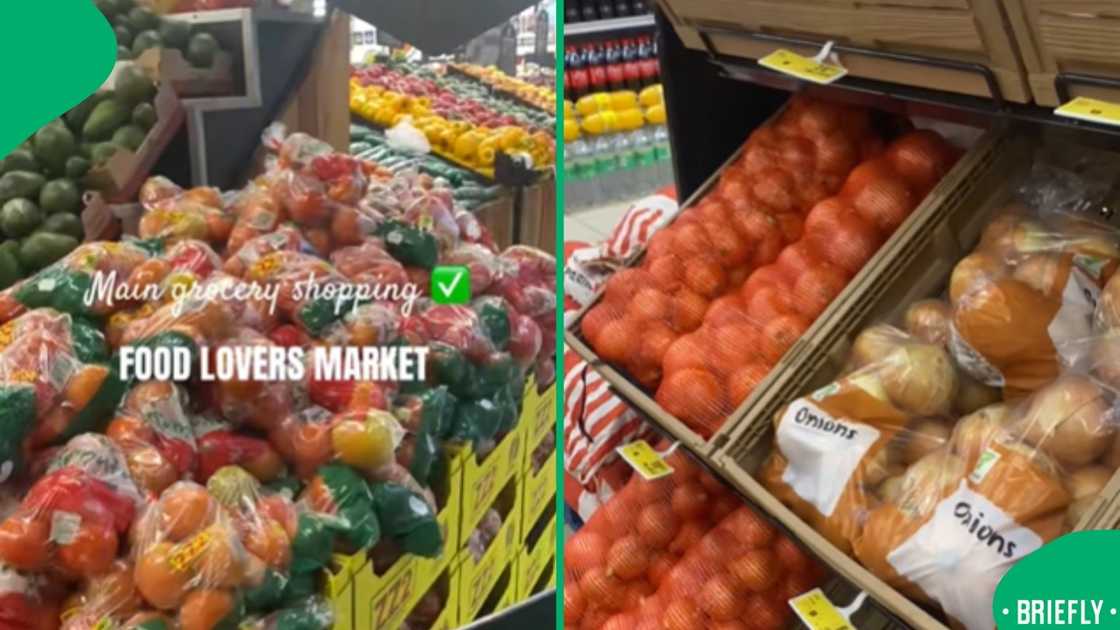 Through a savvy grocery haul, a South African TikTok user recently impressed viewers by managing to secure staples and fresh produce and demonstrating effective budget shopping Through a savvy grocery haul, a South African TikTok user recently impressed viewers by managing to secure staples and fresh produce and demonstrating effective budget shopping