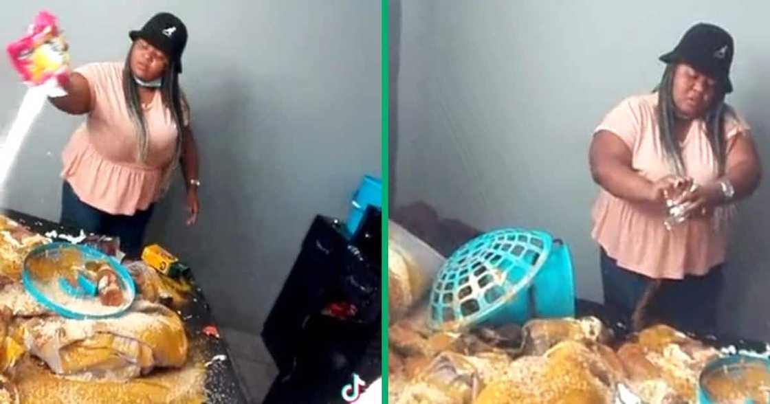 An angry woman destroyed her cheating boyfriend's things An angry woman destroyed her cheating boyfriend's things