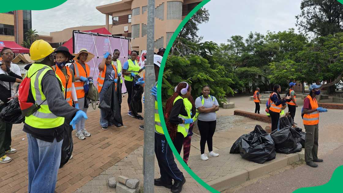 UB engineering students on a field experience