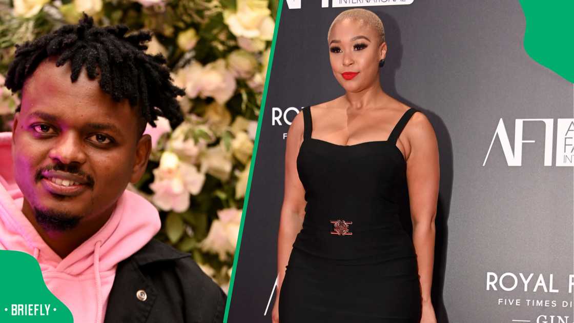 Netizens responded to Minnie Dlamini's reaction Netizens responded to Minnie Dlamini's reaction