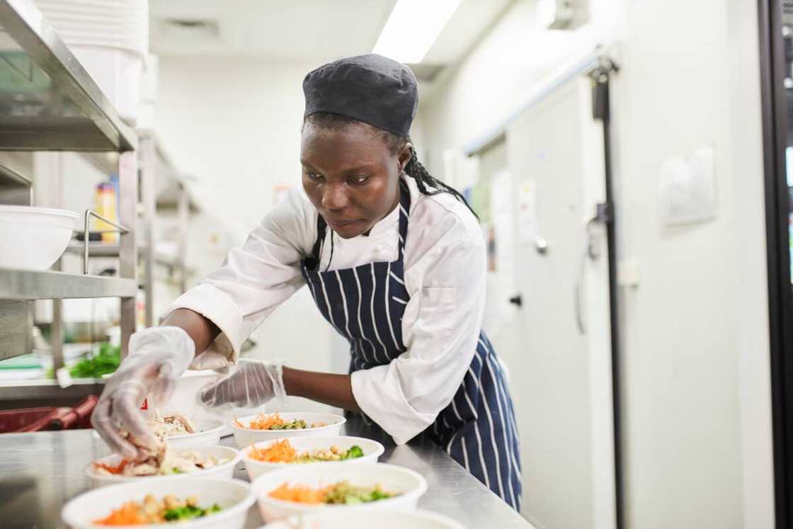 Commercial kitchen chef Commercial kitchen chef