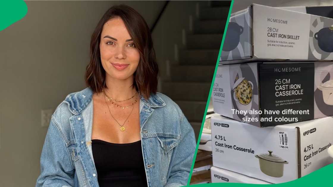 The cookware comes in various colours and starts at a budget-friendly price of R799