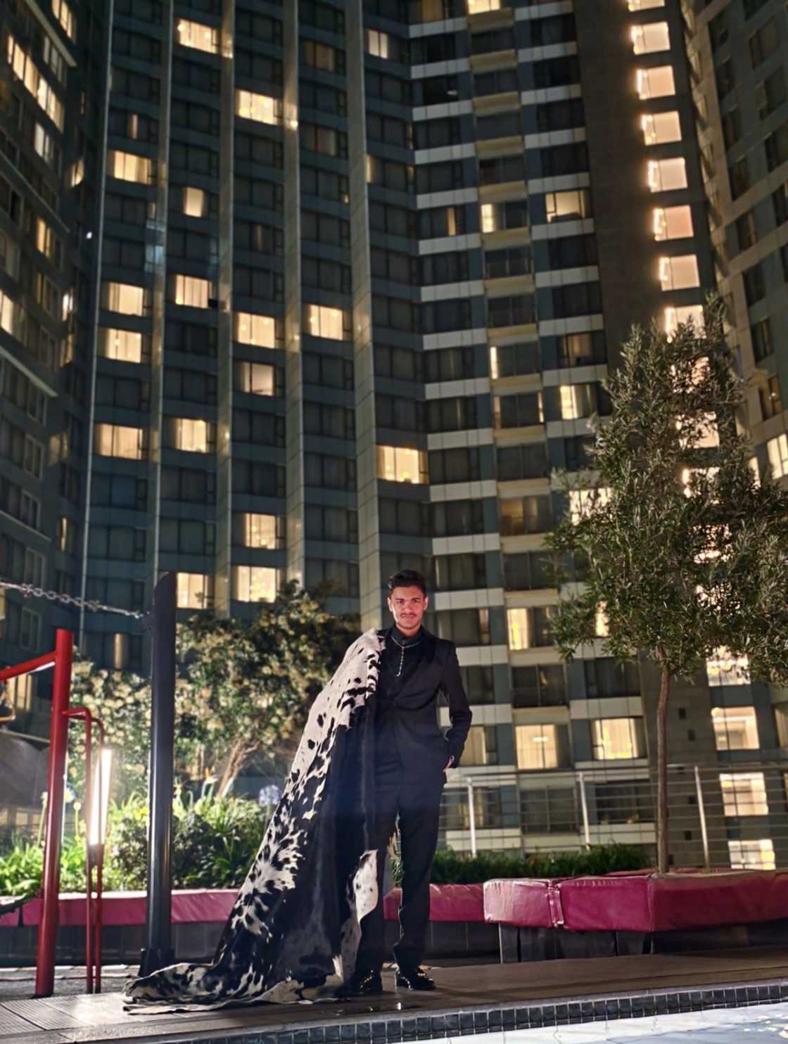 Santiago Andrew walked the Matric MET Gala red carpet