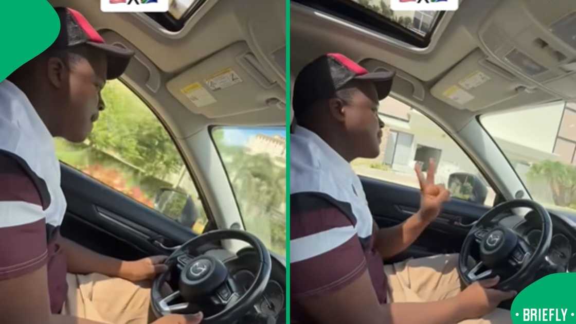 A lighthearted clip highlights a South African navigating life overseas with enthusiasm
