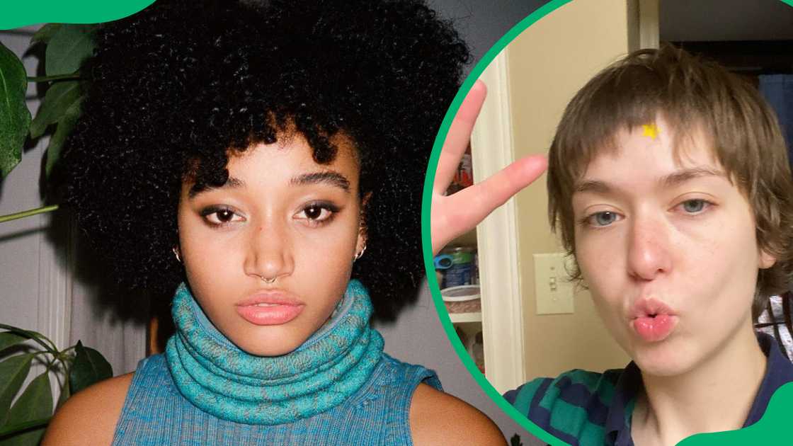 Amandla Stenberg (L) and Lindsey Jordan (R) Amandla Stenberg (L) and Lindsey Jordan (R)
