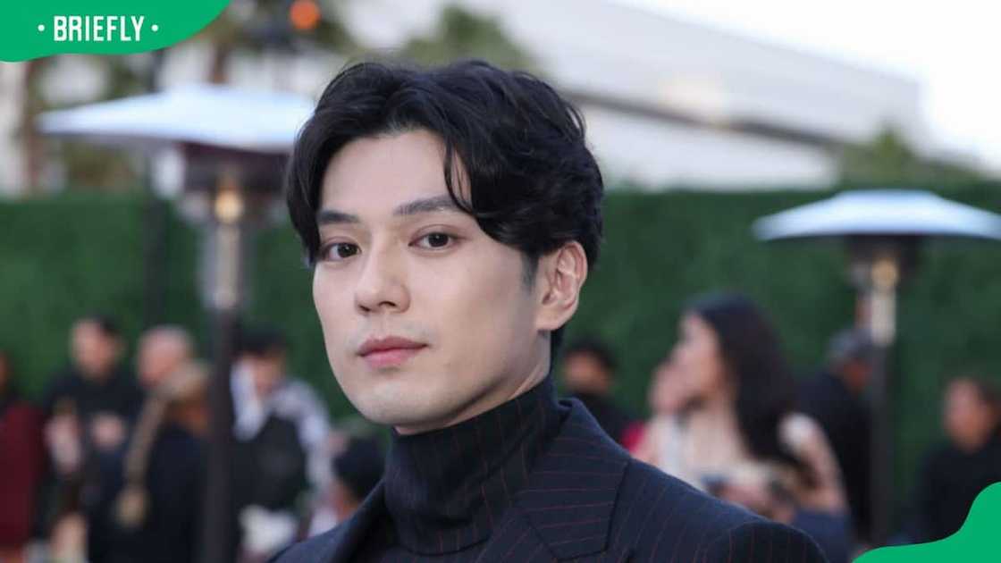 Actor Mackenyu during the Gold Gala at the Dorothy Chandler Pavilion in 2023 Actor Mackenyu during the Gold Gala at the Dorothy Chandler Pavilion in 2023