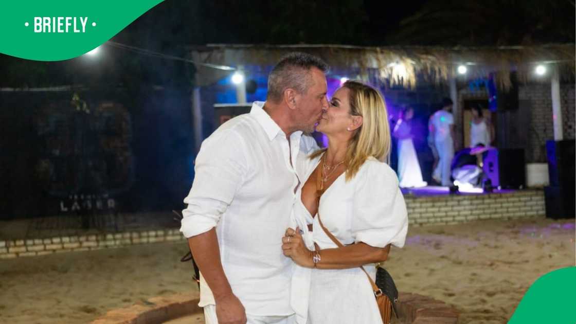 Amor Vittone and Marius van Biljon engaged Amor Vittone and Marius van Biljon engaged