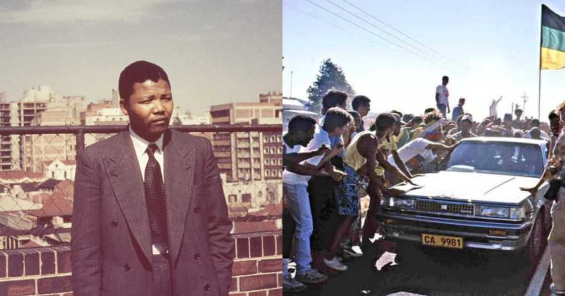 SA Remembers Mandela as He Was Released from Prison 27 Years Ago Today SA Remembers Mandela as He Was Released from Prison 27 Years Ago Today