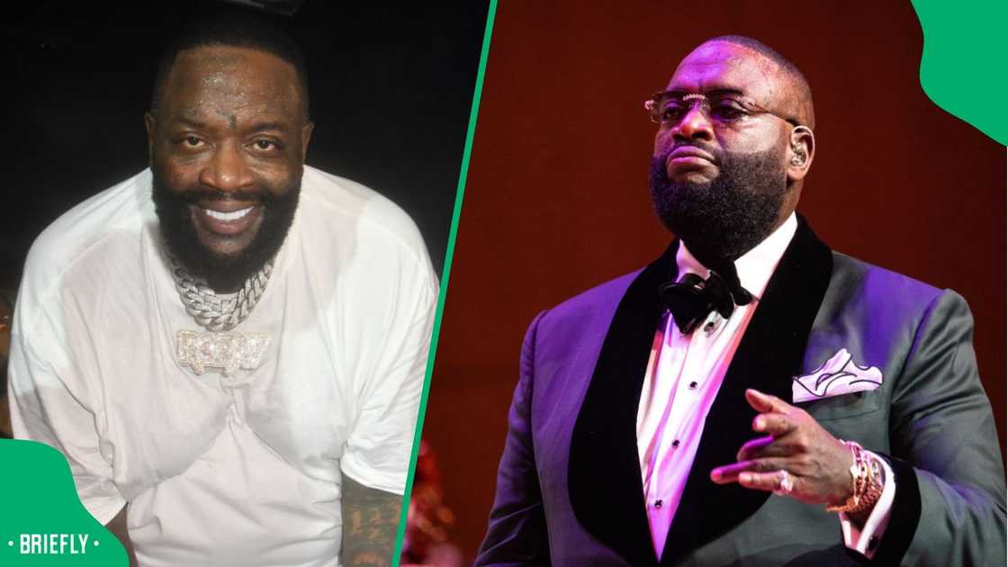 Rick Ross convinced a bird is stalking him in Cape Town. Rick Ross convinced a bird is stalking him in Cape Town.