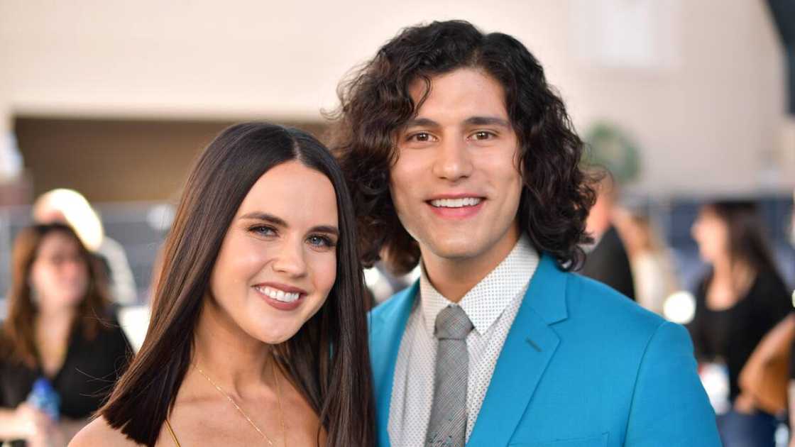 Dan Smyers and his wife Abby at the Academy of Country Music Awards