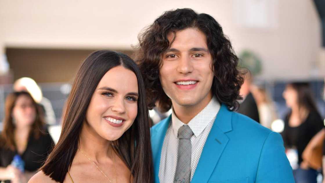 Dan Smyers and his wife Abby at the Academy of Country Music Awards Dan Smyers and his wife Abby at the Academy of Country Music Awards