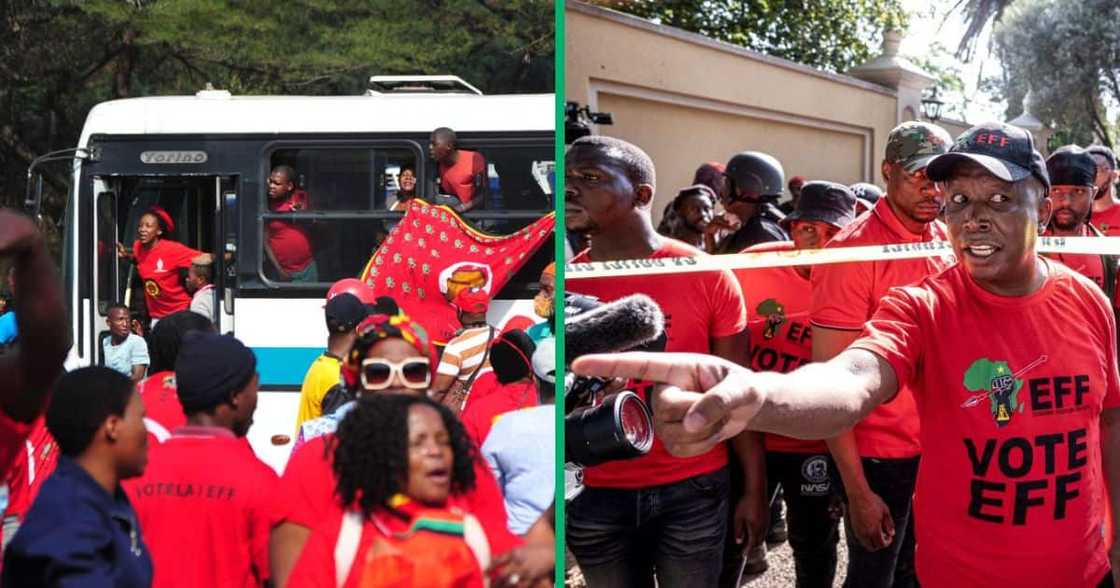The EFF went on a name and shame campaign banning hundreds of representatives from its10th anniversary rally The EFF went on a name and shame campaign banning hundreds of representatives from its10th anniversary rally