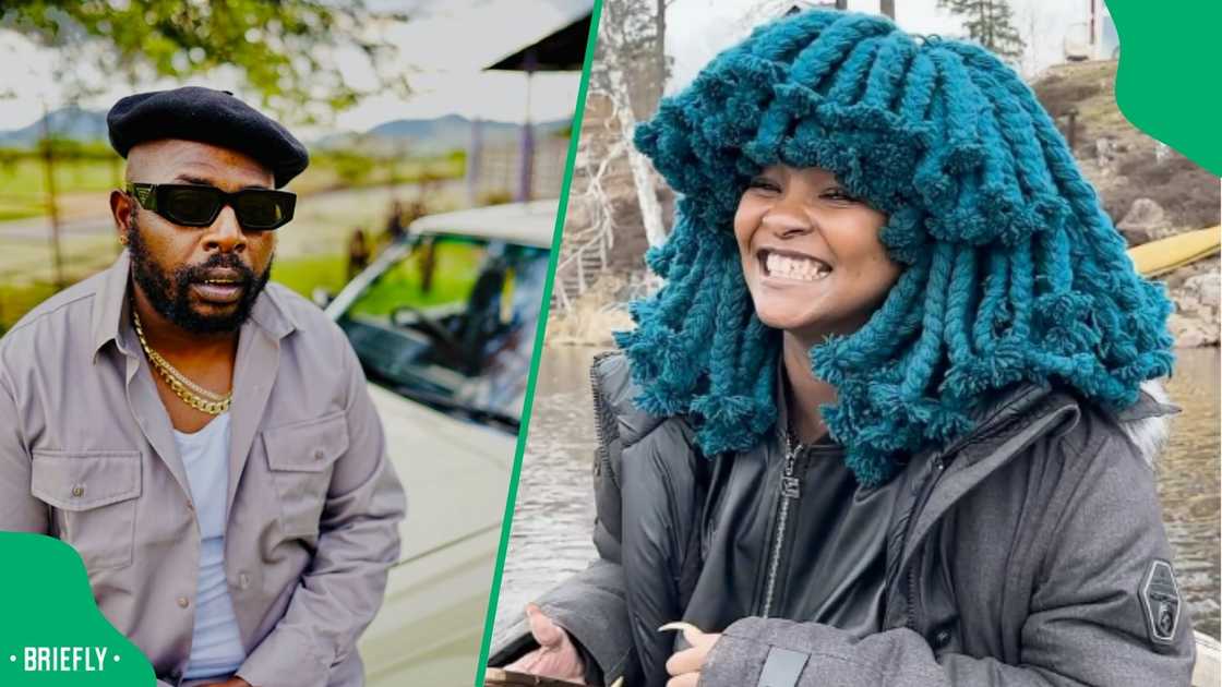 DJ Maphorisa and Moonchild Sanelly have an upcoming collaboration. DJ Maphorisa and Moonchild Sanelly have an upcoming collaboration.