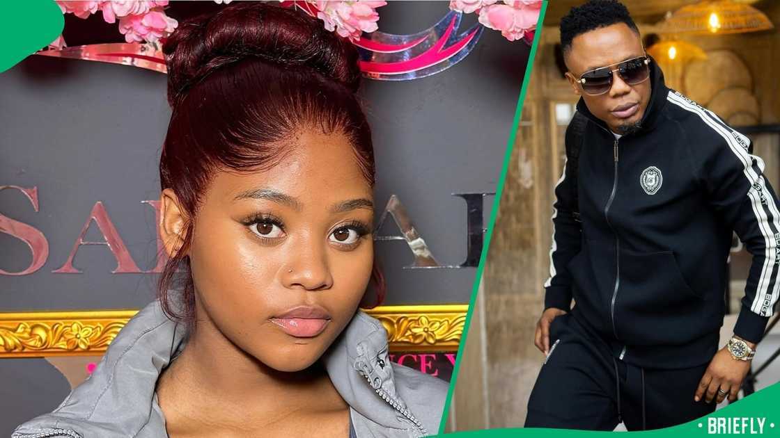 Naledi Aphiwe and DJ Tira bust some move in a viral video. Naledi Aphiwe and DJ Tira bust some move in a viral video.