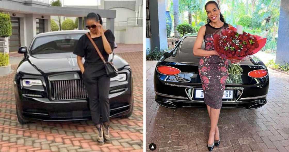 Connie Ferguson's car collection Connie Ferguson's car collection