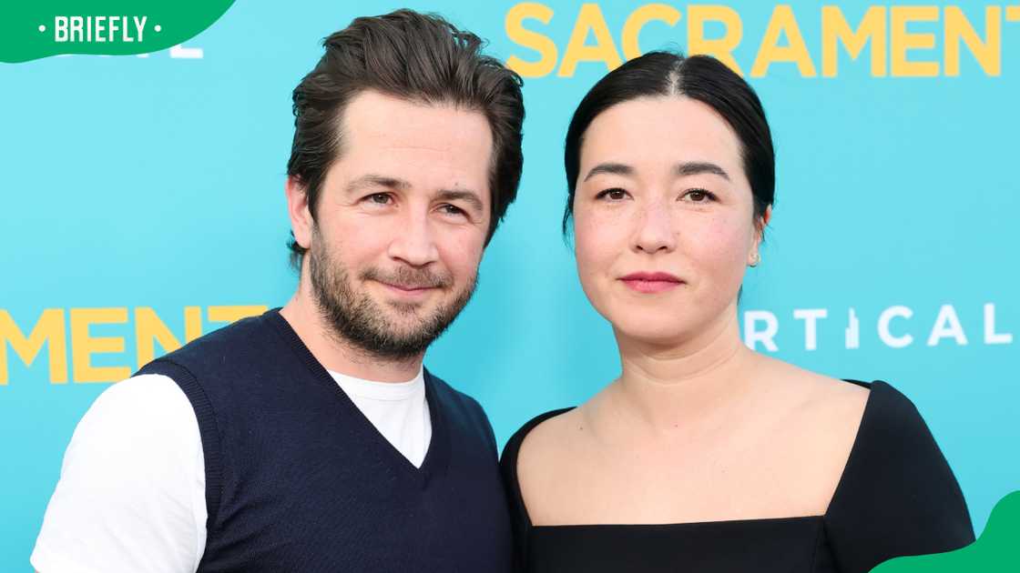 Maya Erskine's husband, Michael Angarano