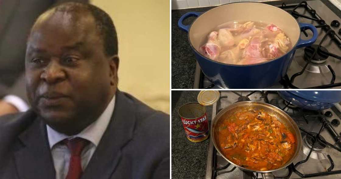 Tito Mboweni and a few of his questionable dishes Tito Mboweni and a few of his questionable dishes