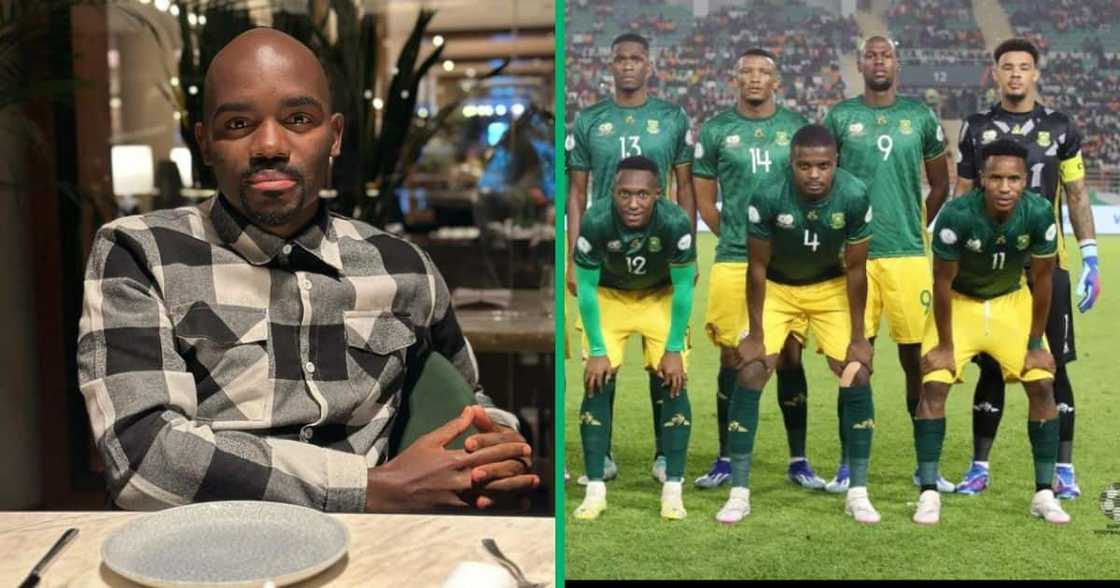 Dr Musa Mthombeni reacted to Bafana Bafana's win. Dr Musa Mthombeni reacted to Bafana Bafana's win.