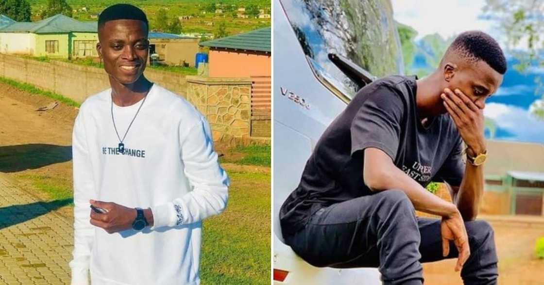 King Monada, apologises, slapping a fan