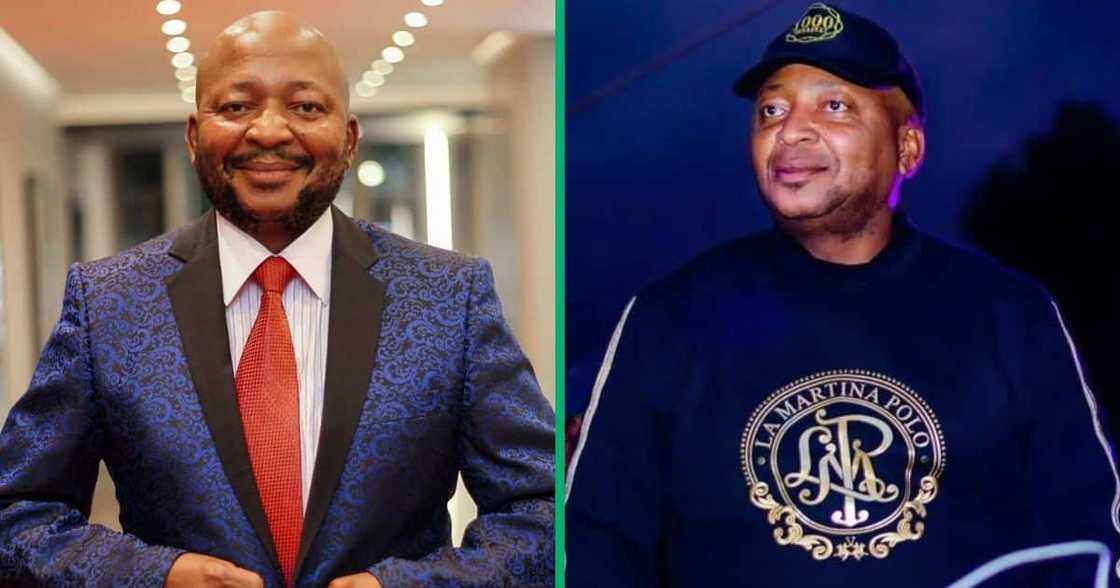 Kenny Kunene welcomed his son, Renny Seakhela Kunene