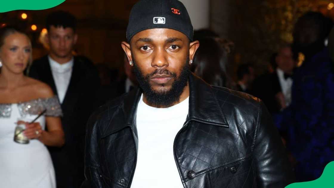 Kendrick Lamar attending an event at the Metropolitan Museum of Art